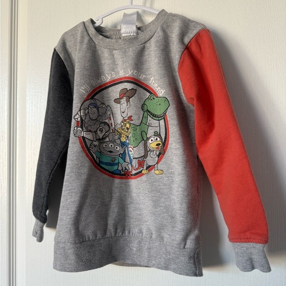 Disney Gray and Red Toy Story Hoodie - Picture 1 of 5